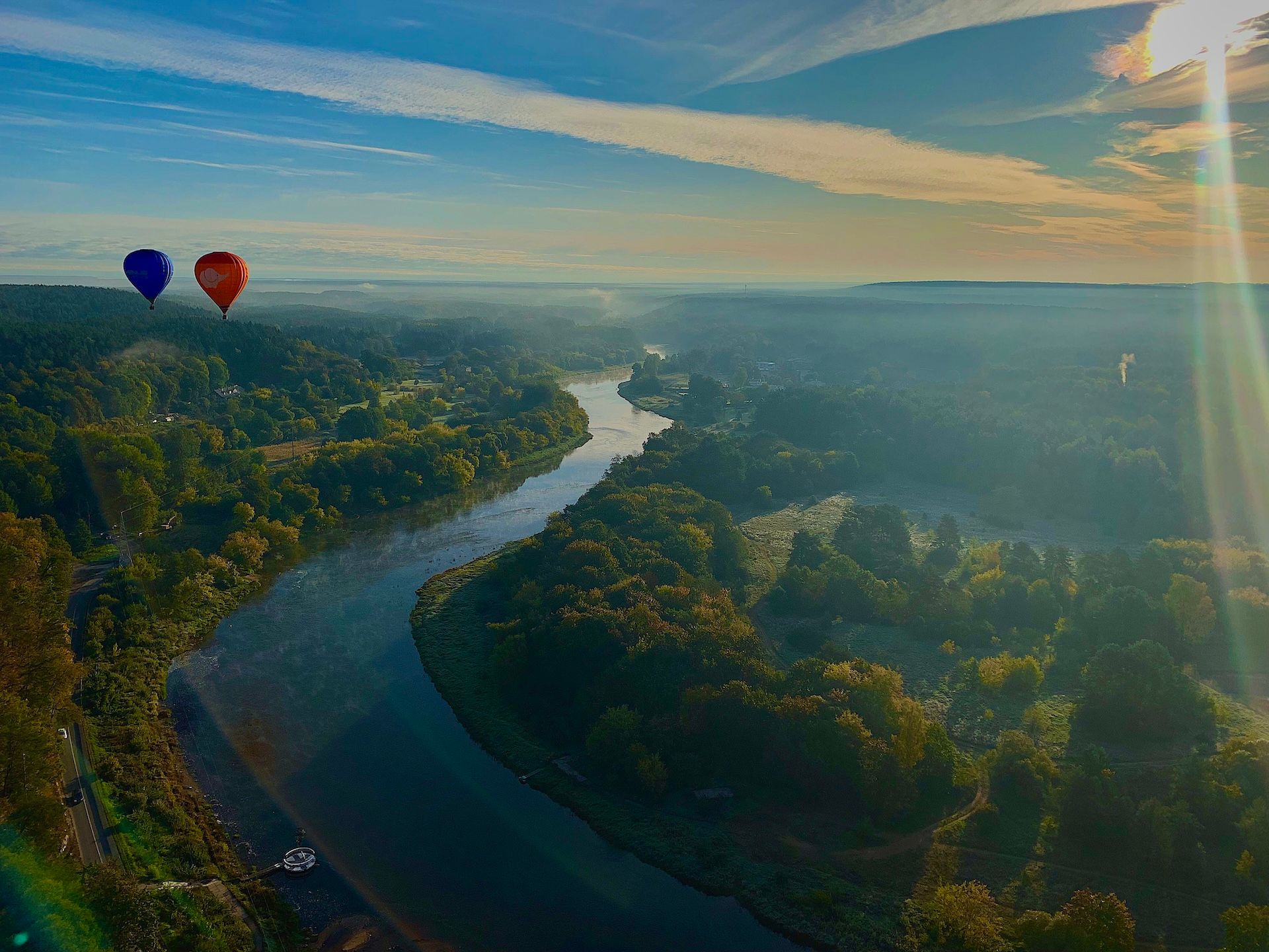Skrydis virš Neries regioninio parko
