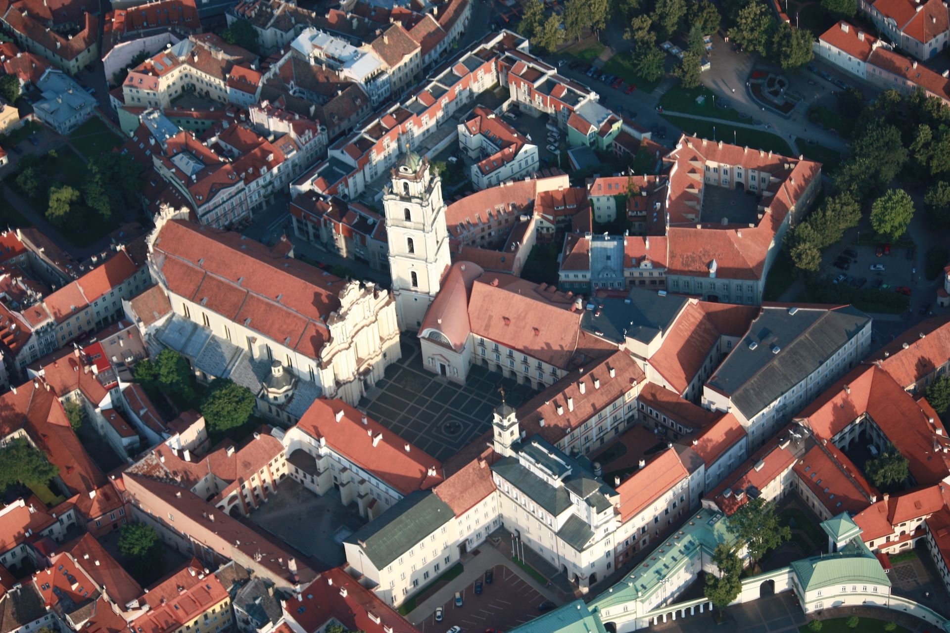 Flight over Trakai or Vilnius