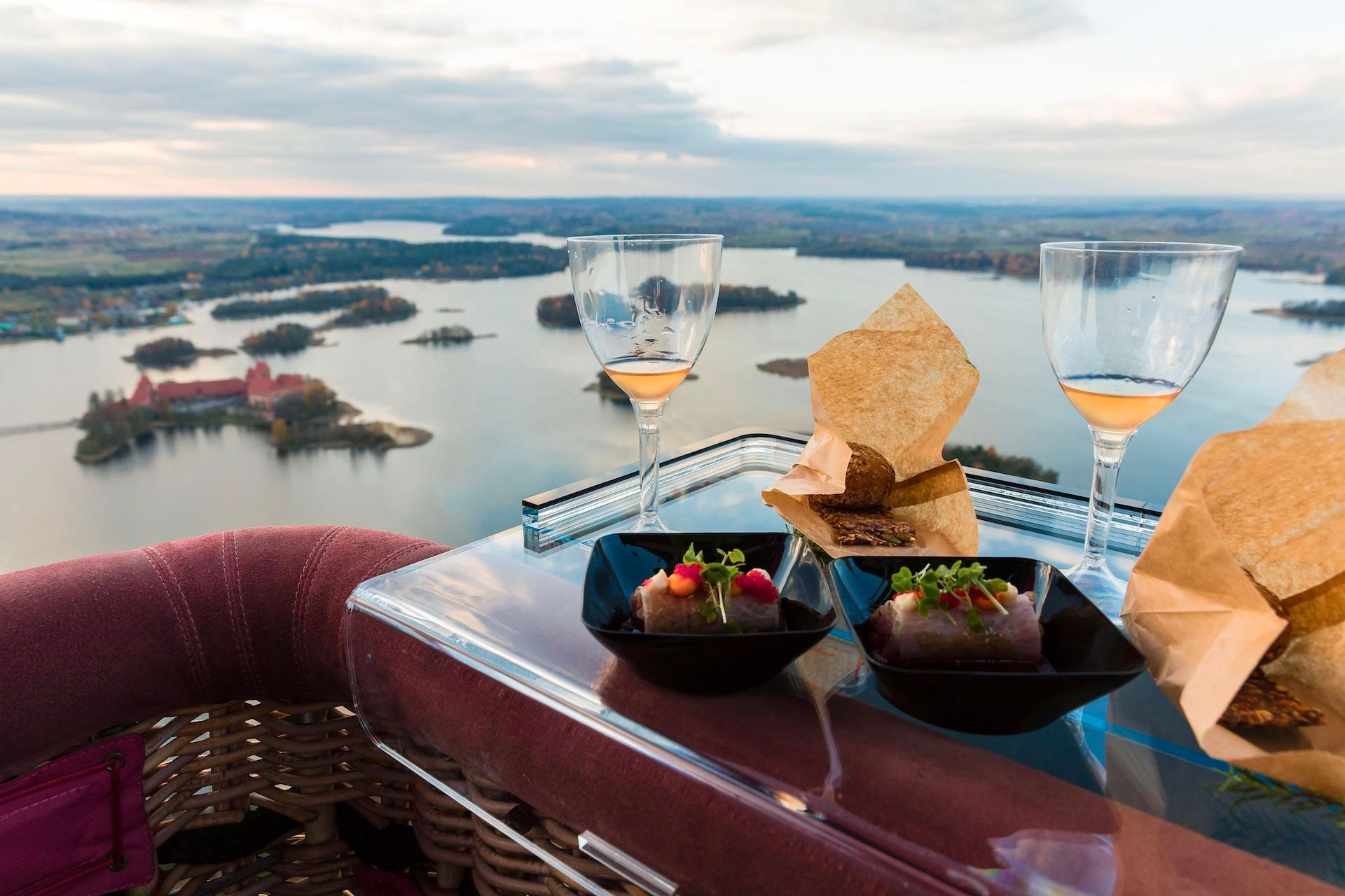 Restaurant in the sky